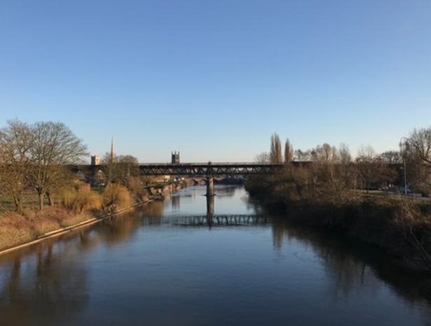 Sabrina Footbridge, Worcester