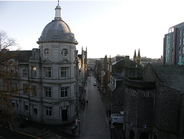 View from Aberdeen Art Gallery
