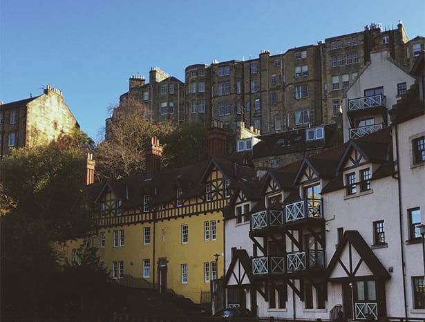 Houses in Dean Village