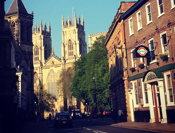 York Minster on a sunny day