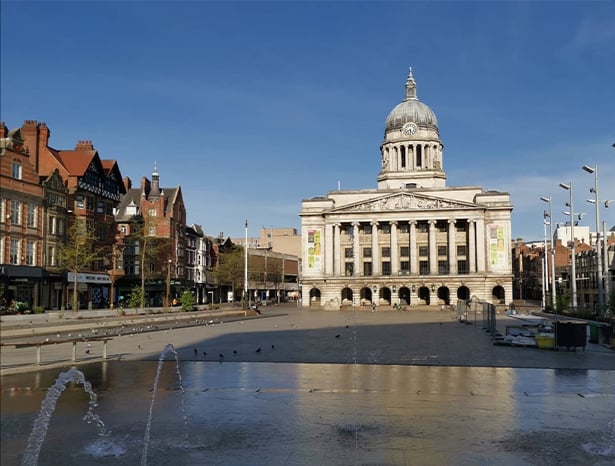 Nottingham city centre