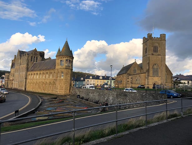 The Old college, Aberystwyth