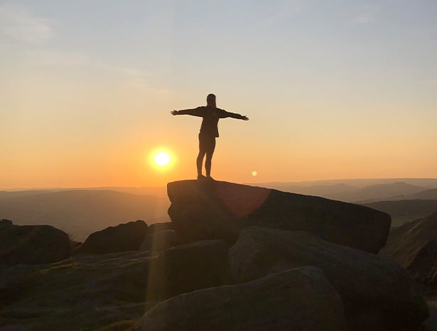 Burbage Edge in The Peaks