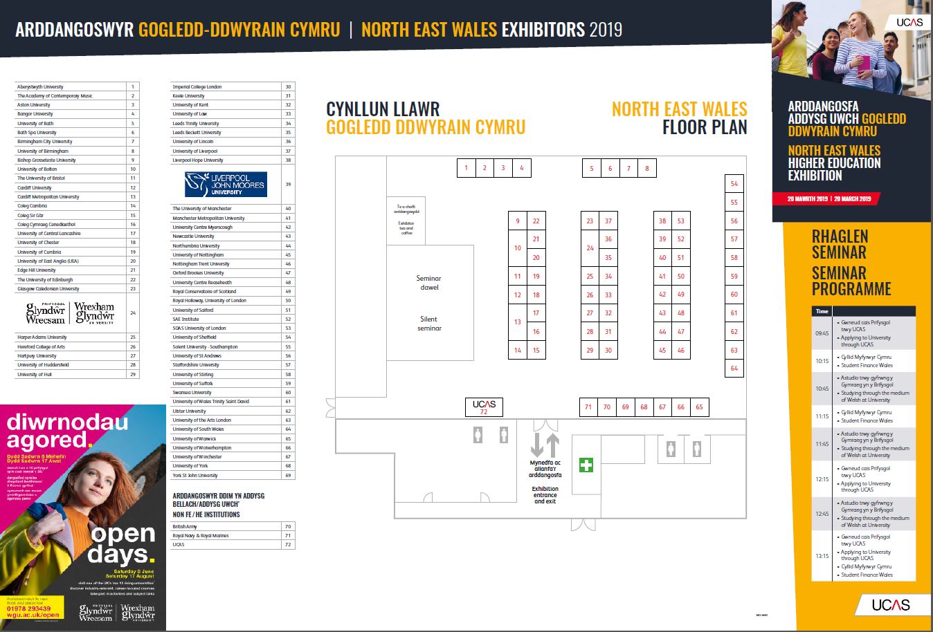 North East Wales exhibition guide