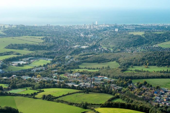 Sussex Aerial View Large Sussex Aerial View Large