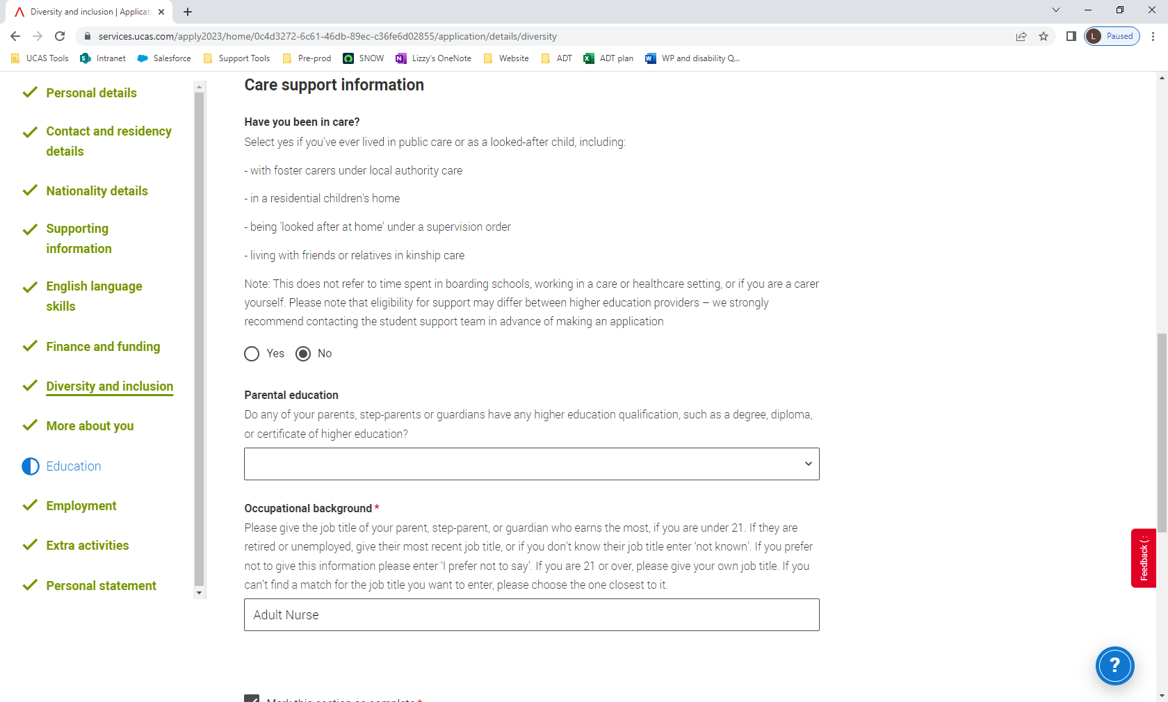Diversity and inclusion questions