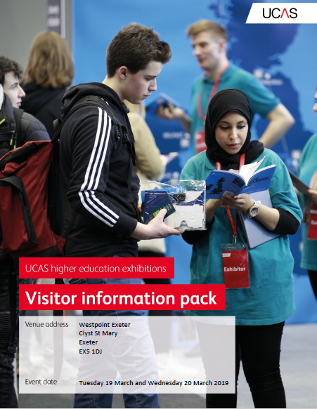 Exeter visitor information pack