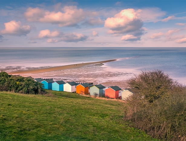 Whitstable beach huts