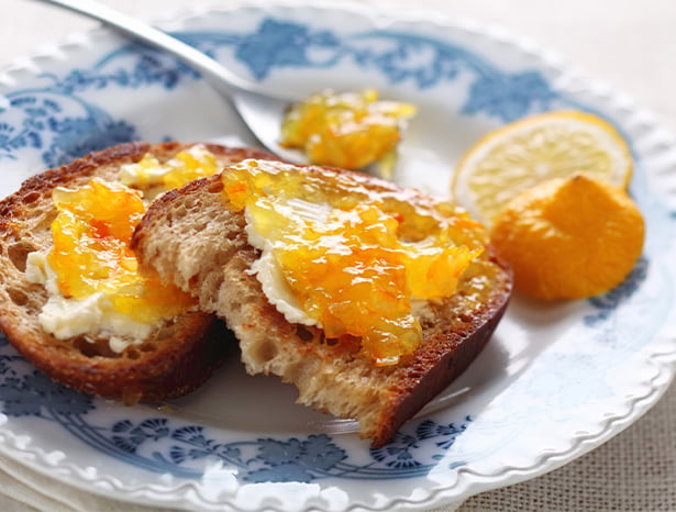 Marmalade on toast