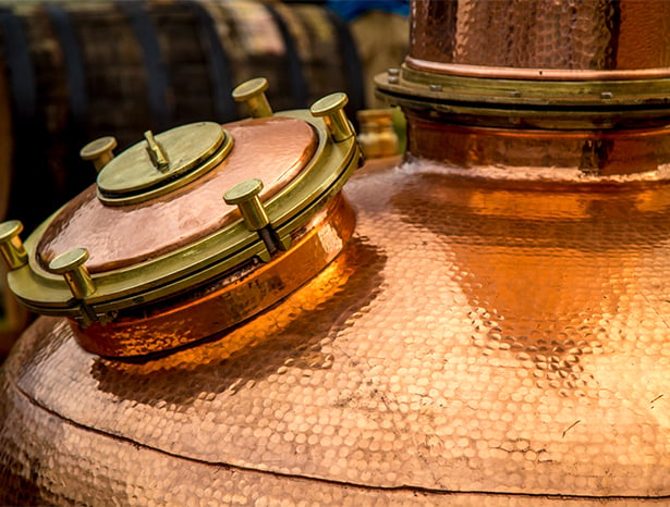 Plymouth gin still