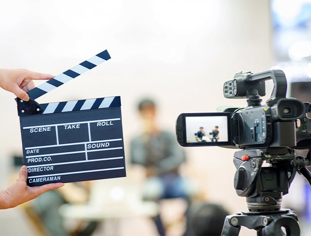 Film clapperboard