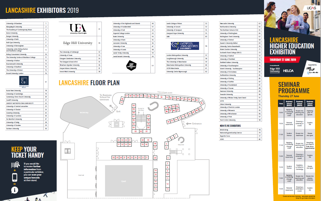 Lancashire exhibition guide