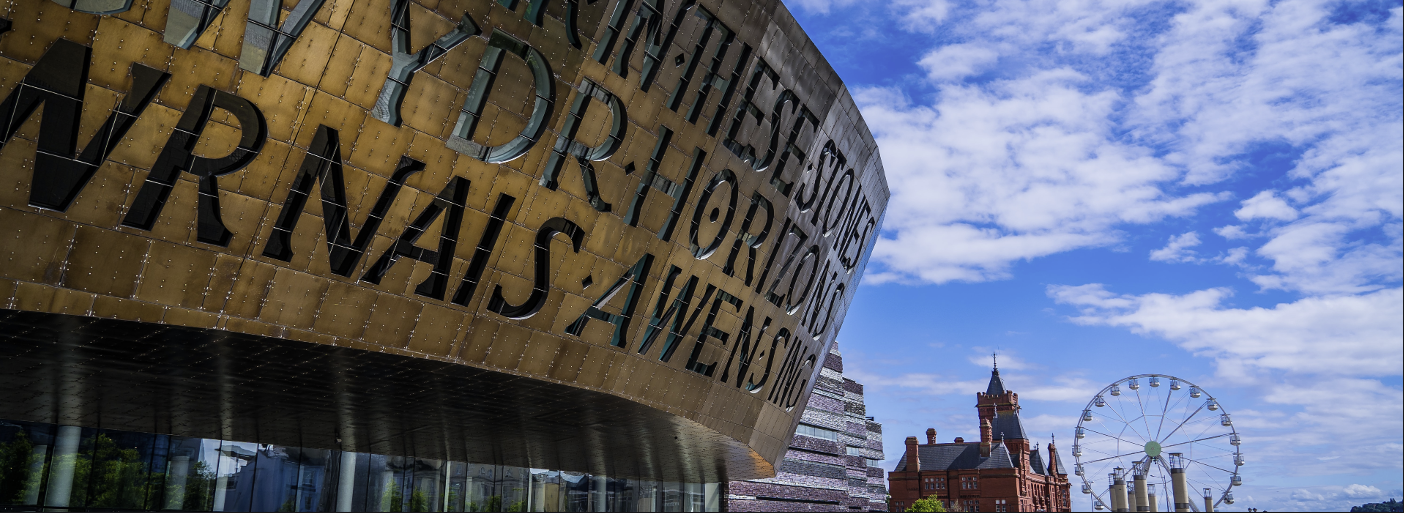 Cardiff in the day time