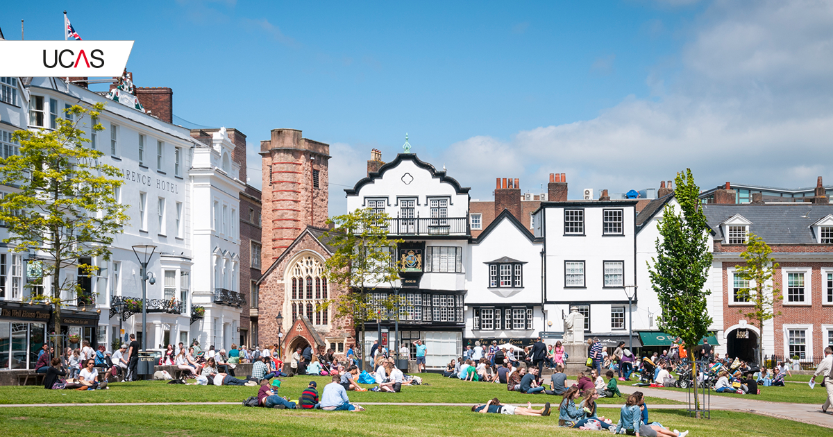 Exeter student life UCAS city guides
