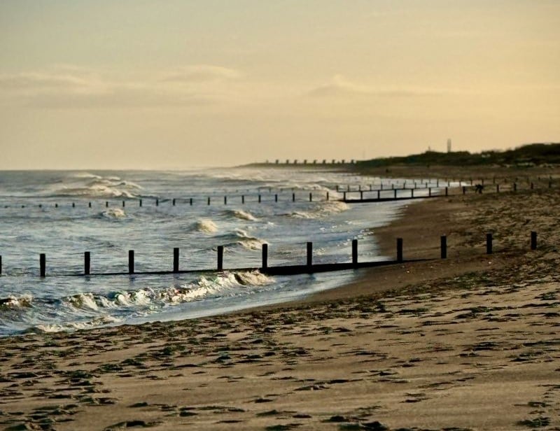 Skegness beach