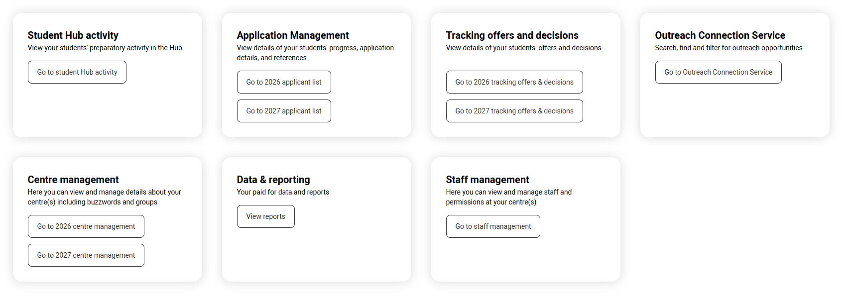 Adviser dashboard screenshot 