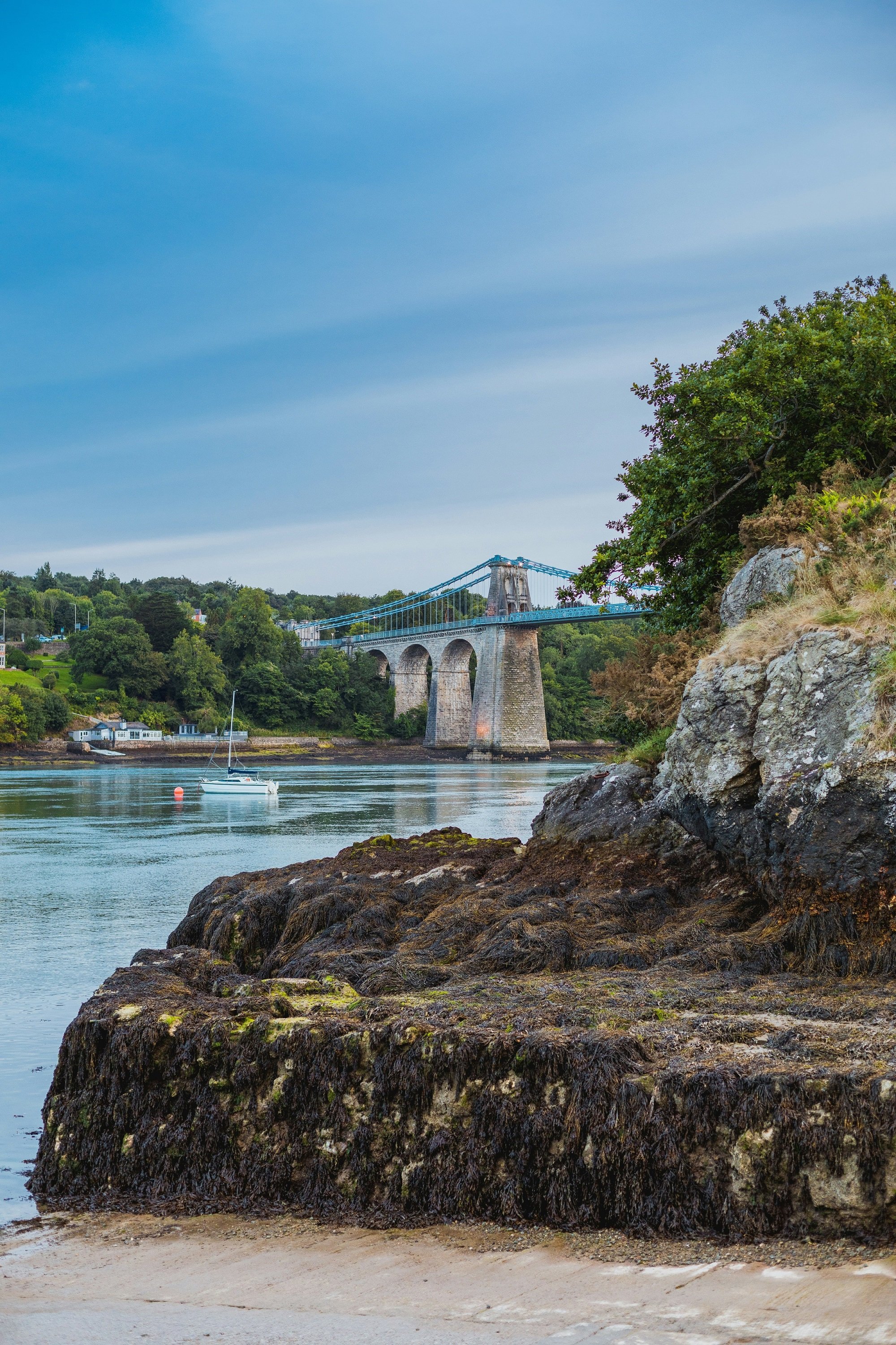 Menai bridge, Bangor smaller