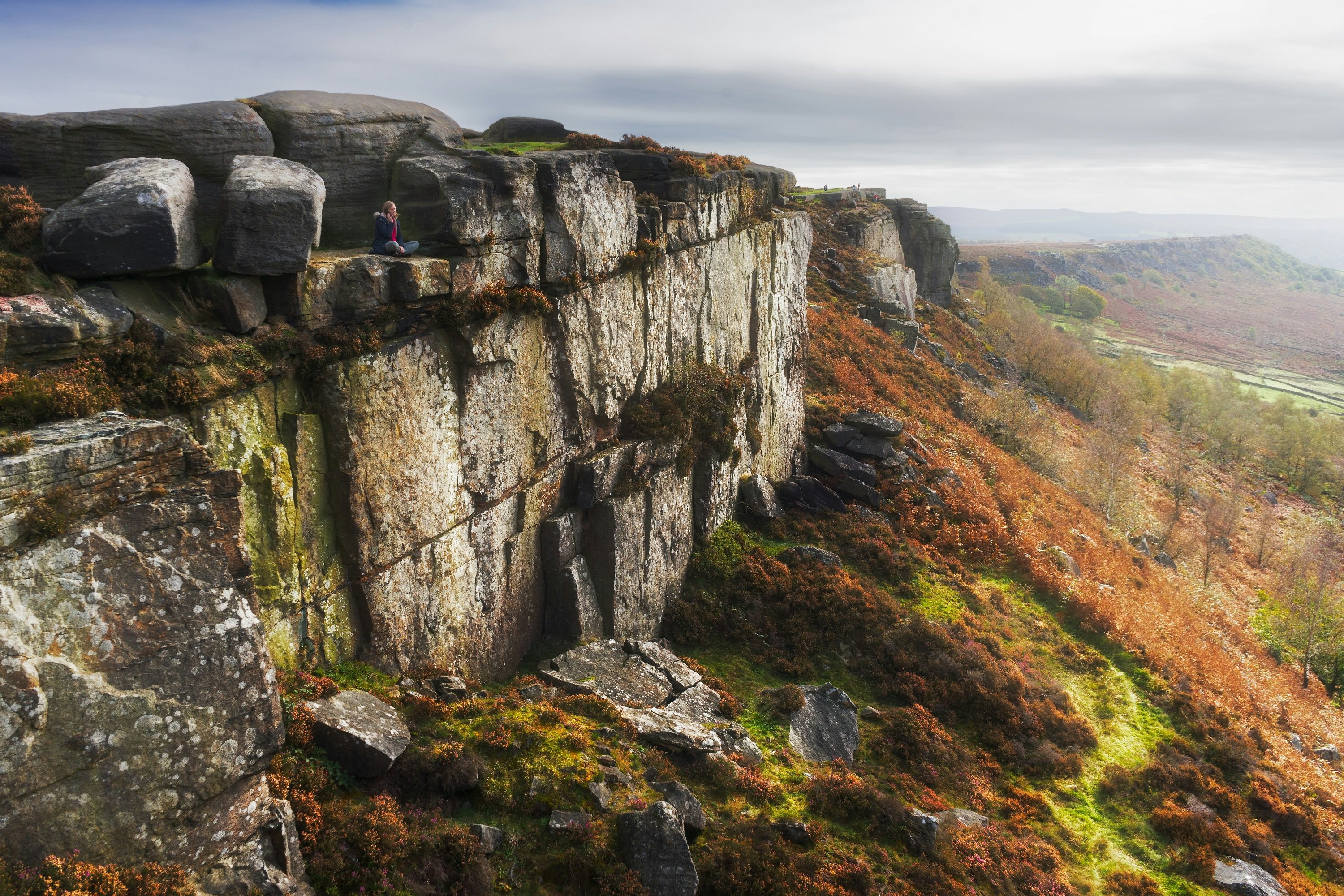 curbar edge peak district