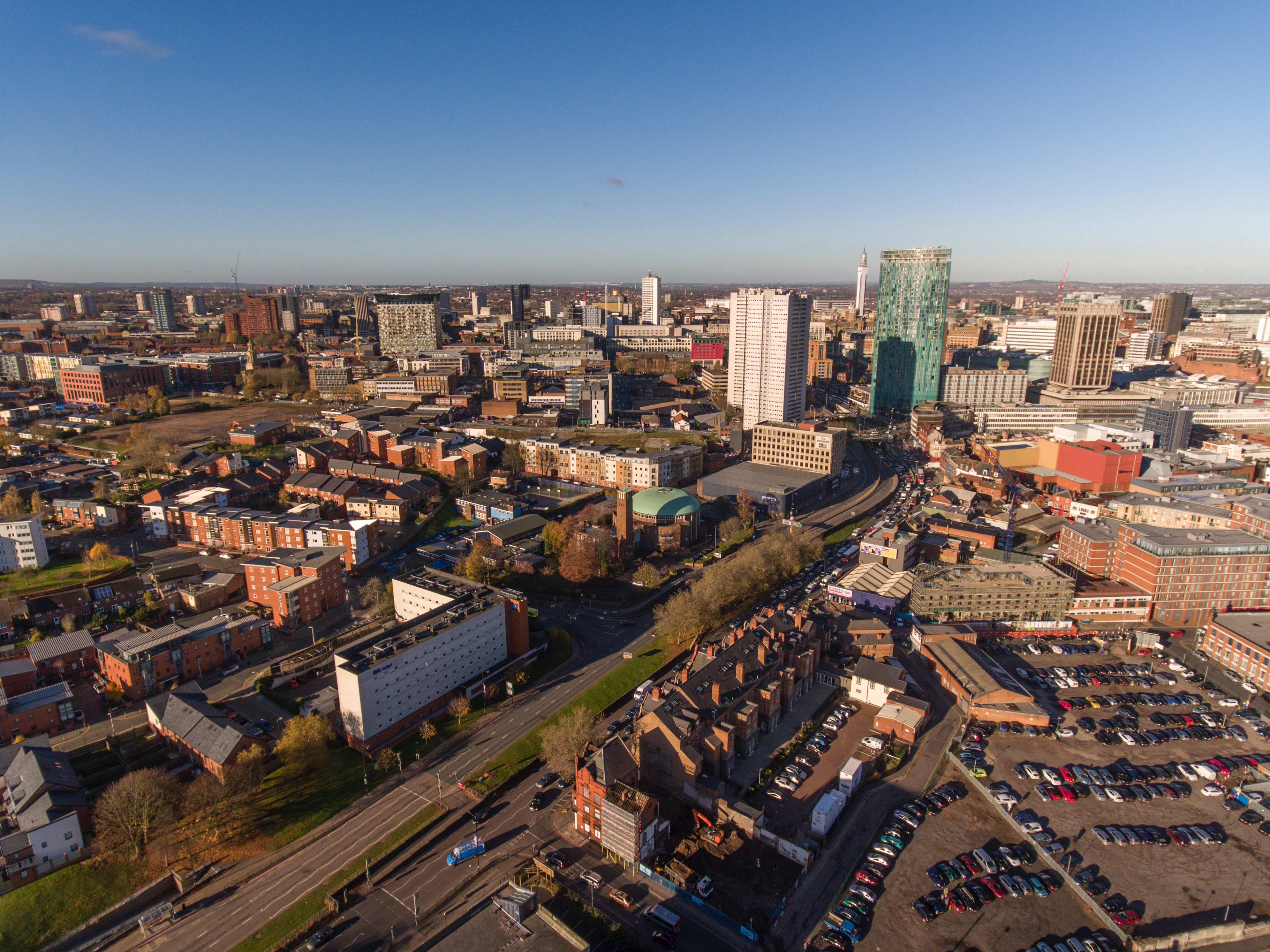 Birmingham from above