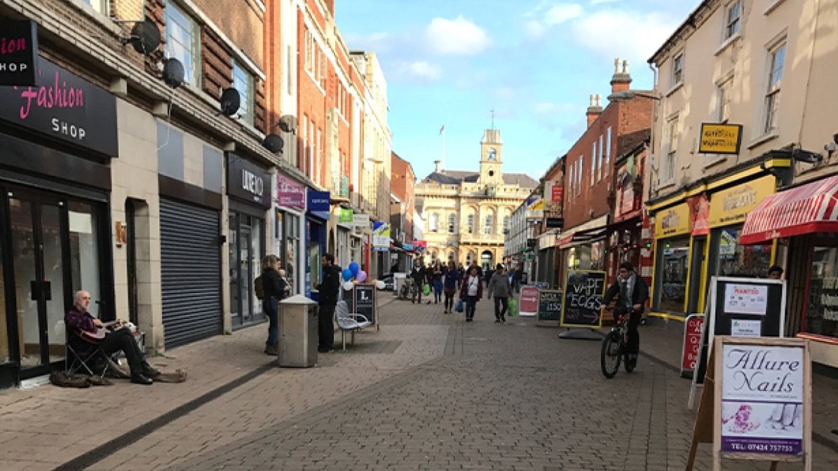 Loughborough town centre