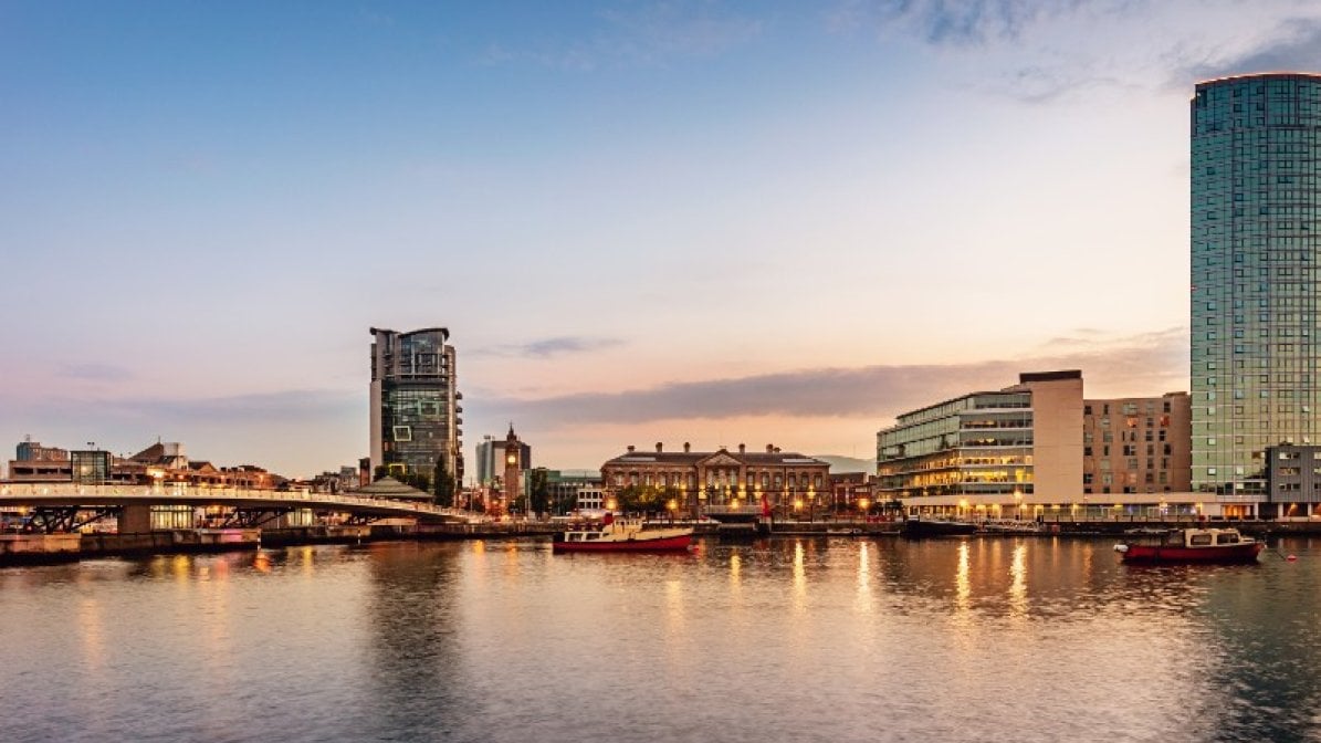 Northern Irish city skyline