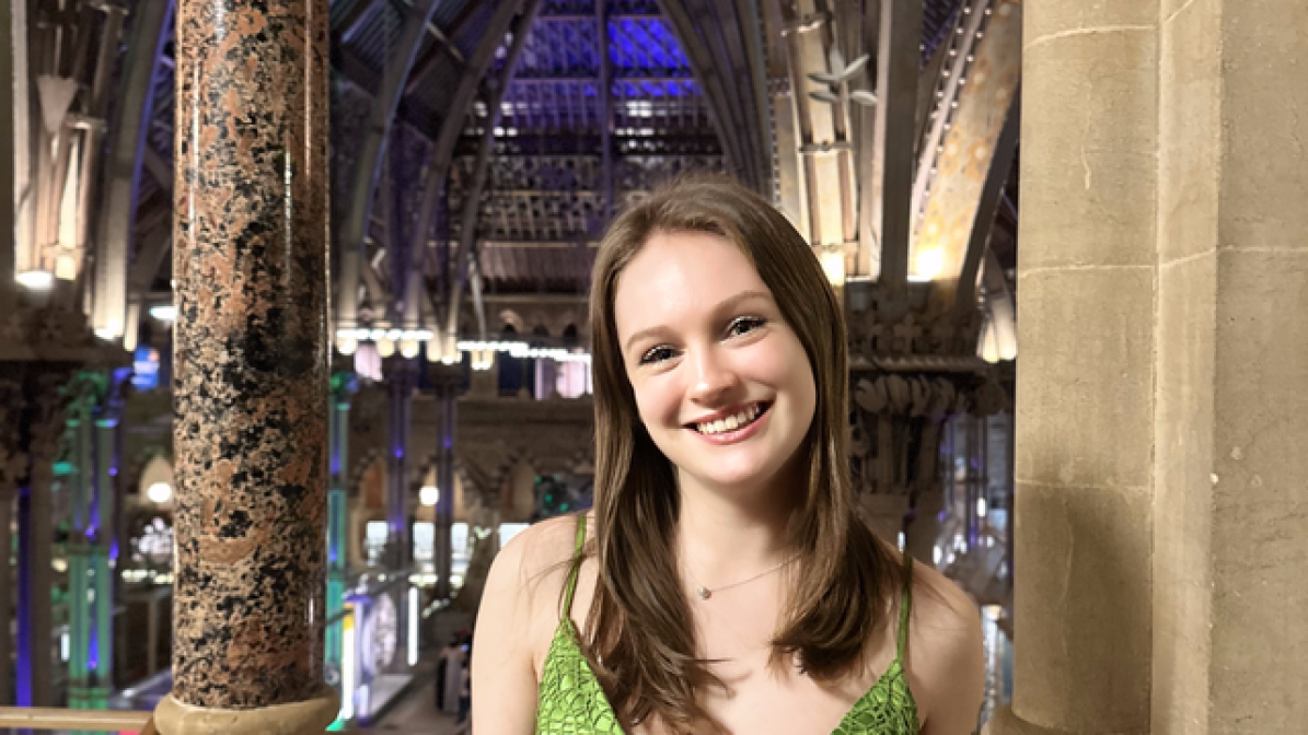 Chloe, Universityt of Oxford student