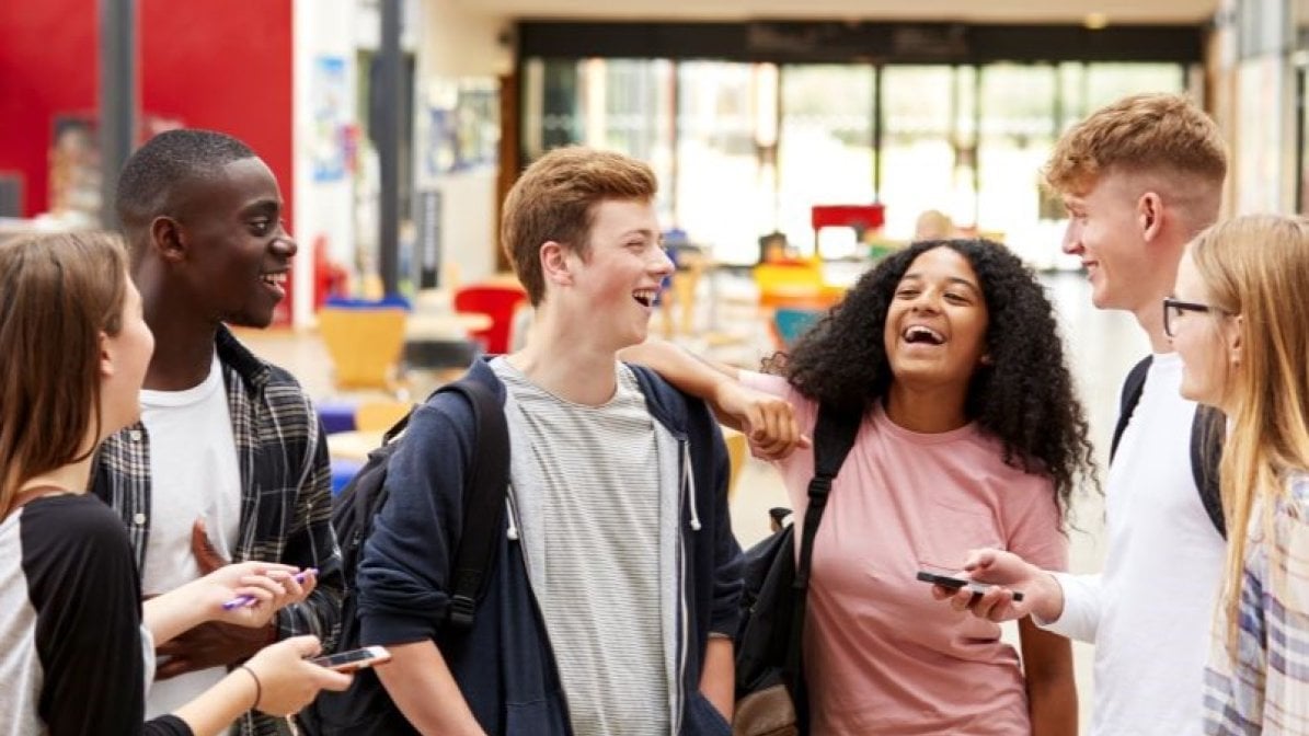 Students in school  