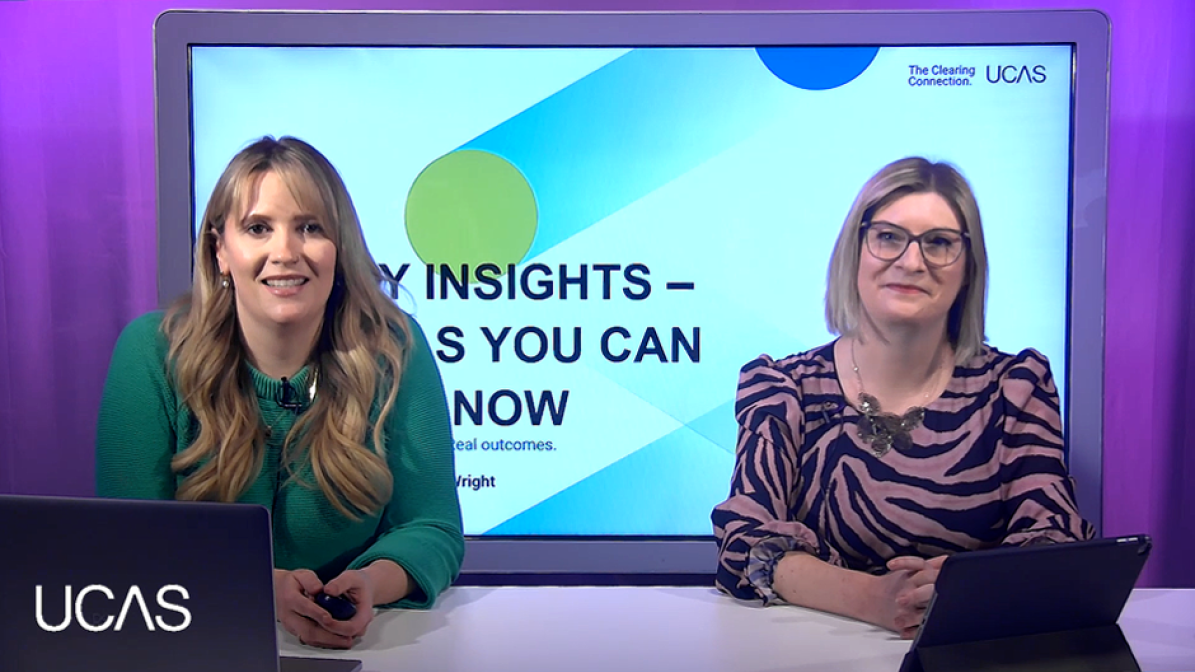 Screenshot of early insights webinar