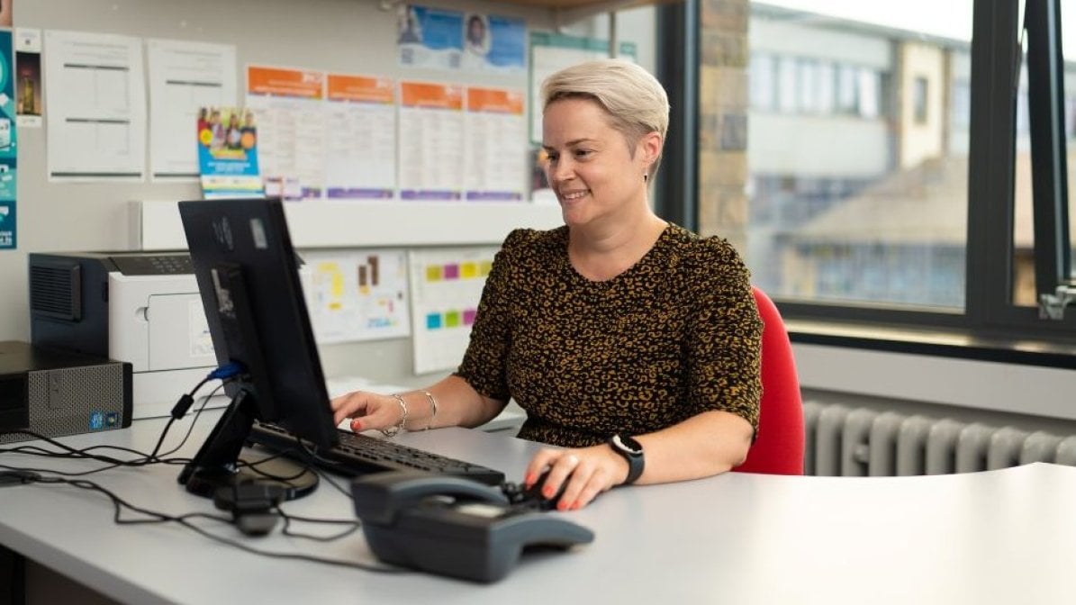 Provider watching UCAS Collect webinars