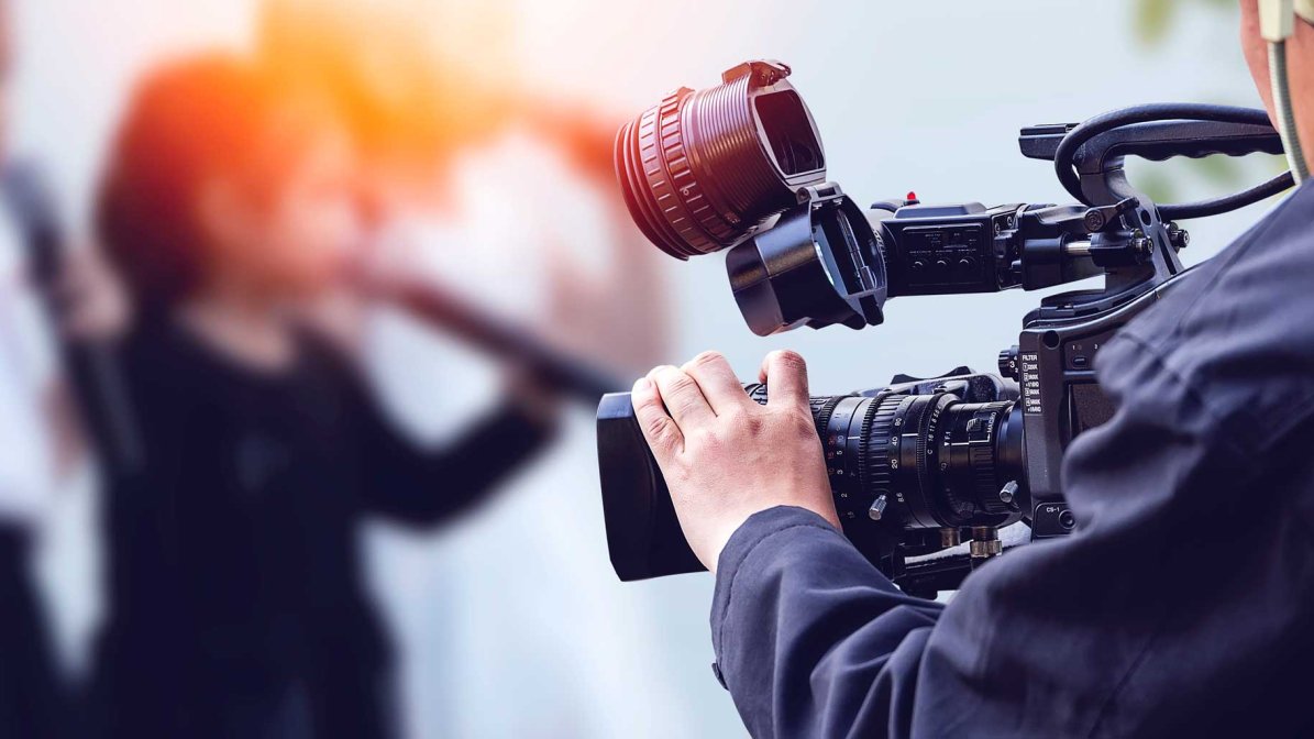 Camera filming
