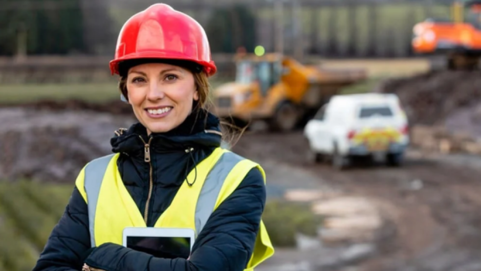 Construction worker on-site