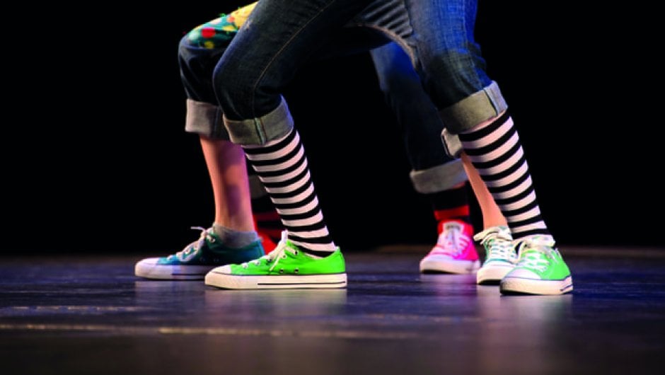 Dancers' feet