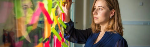 Coventry university woman working