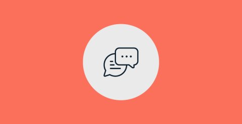 A graphic icon representing customer feedback for data consultancy A graphic icon representing customer feedback for data consultancy