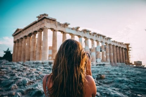 Student in Athens on gap year