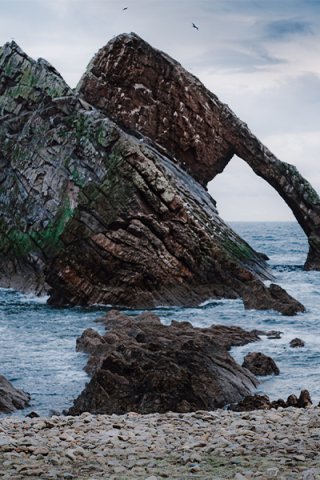 Moray coast