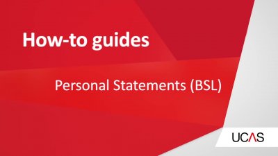 personal statement ucas video personal statement ucas video