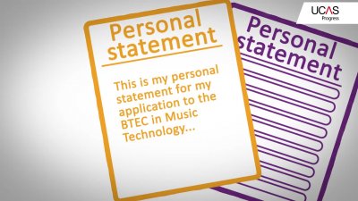 Ucas help with personal statement