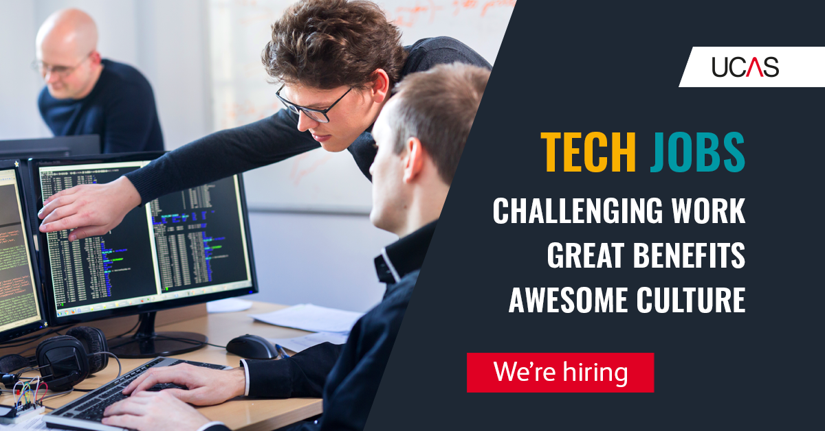 Technical job vacancies at UCAS 