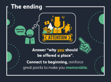 Ending your personal statement